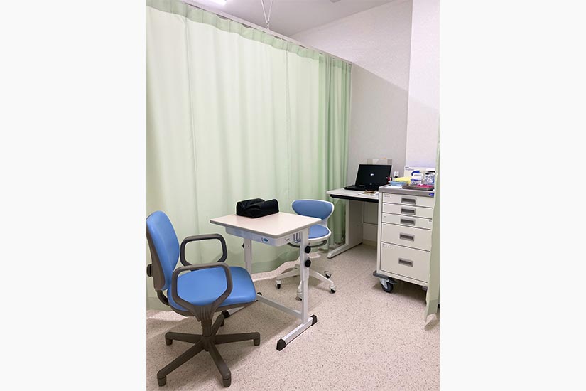処置室（採血スペース）